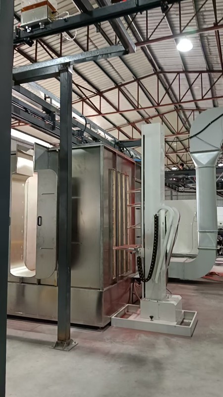 自动喷粉涂装设备 喷粉房