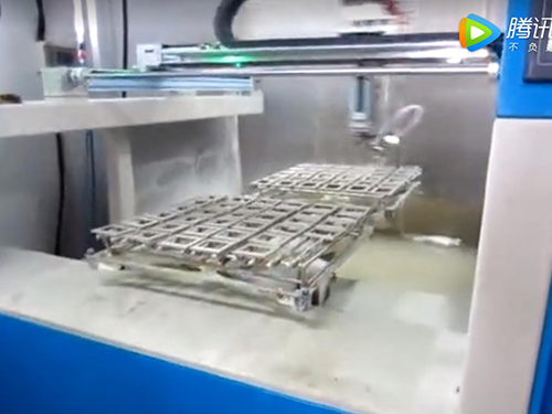 开关盒单机喷涂往复机